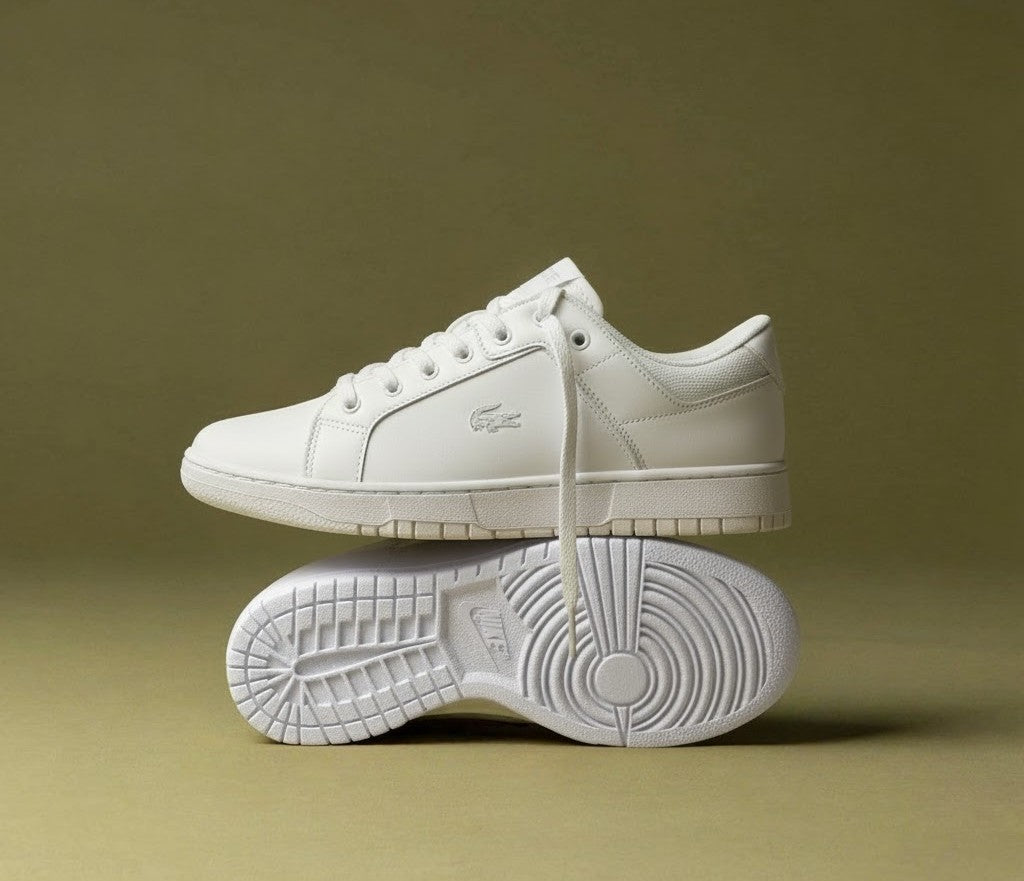 LACOSTE Straightset Leather Trainers